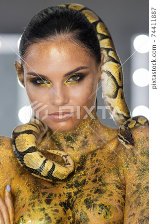 anthony wiese recommends naked lady with snake pic