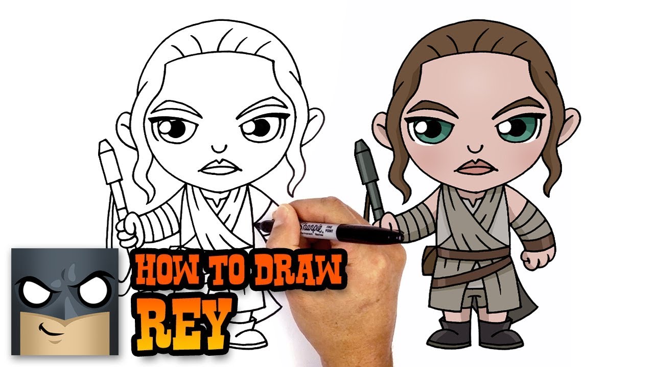 carl mohler recommends how to draw rey star wars pic