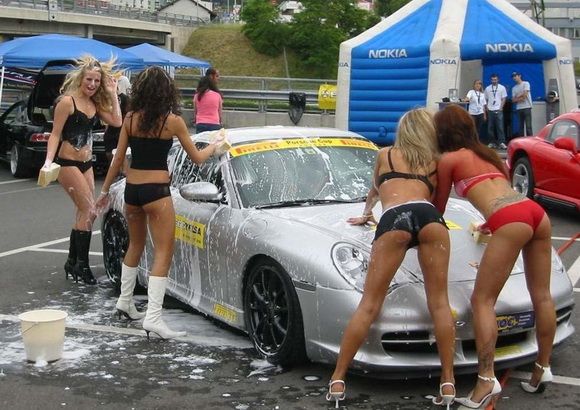 airmata api share sexy car wash girls photos
