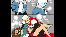 sans x chara porn