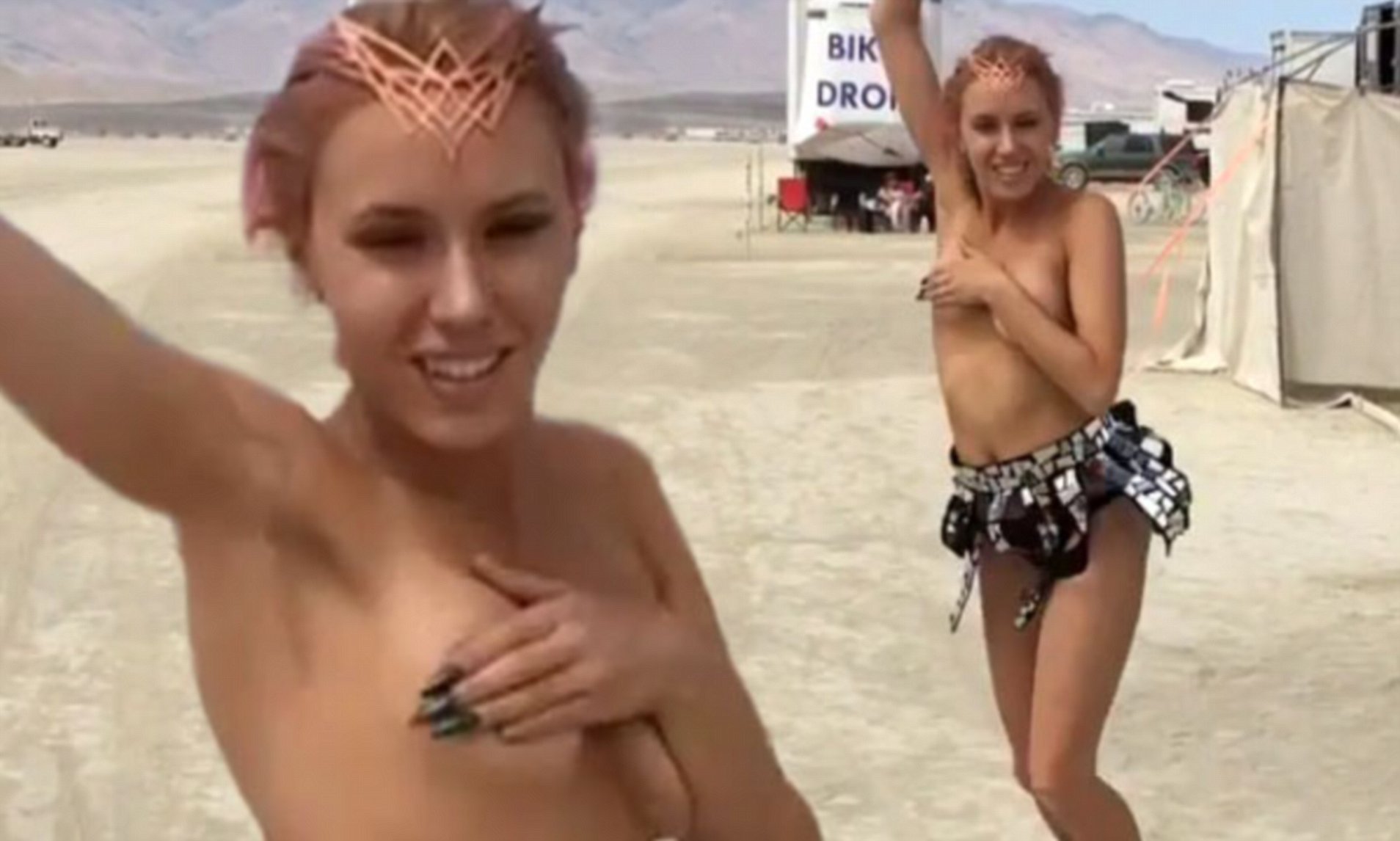 debbie gallaher add burning man nude videos photo