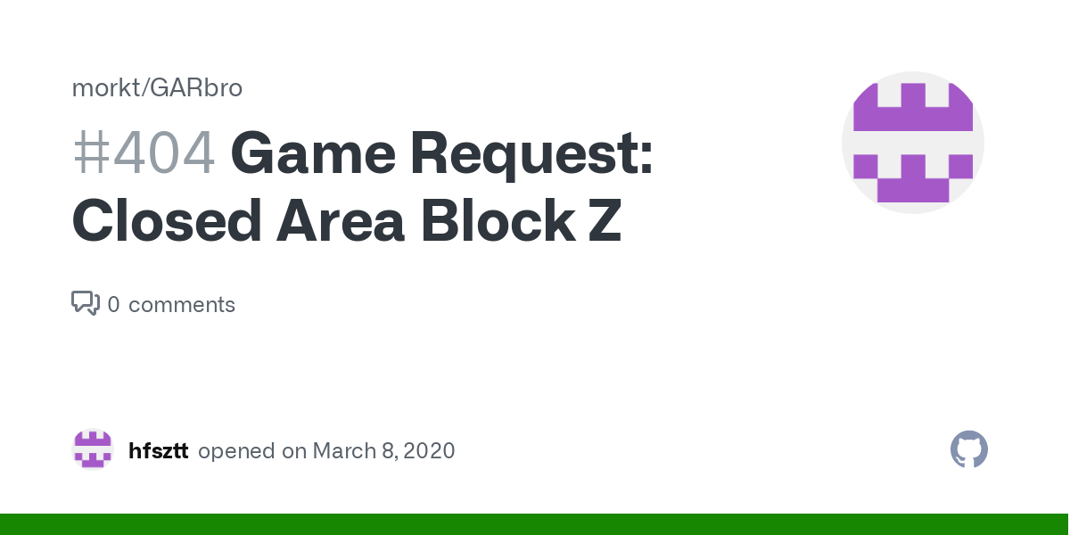 ashton brooke recommends Closed Area Block Z