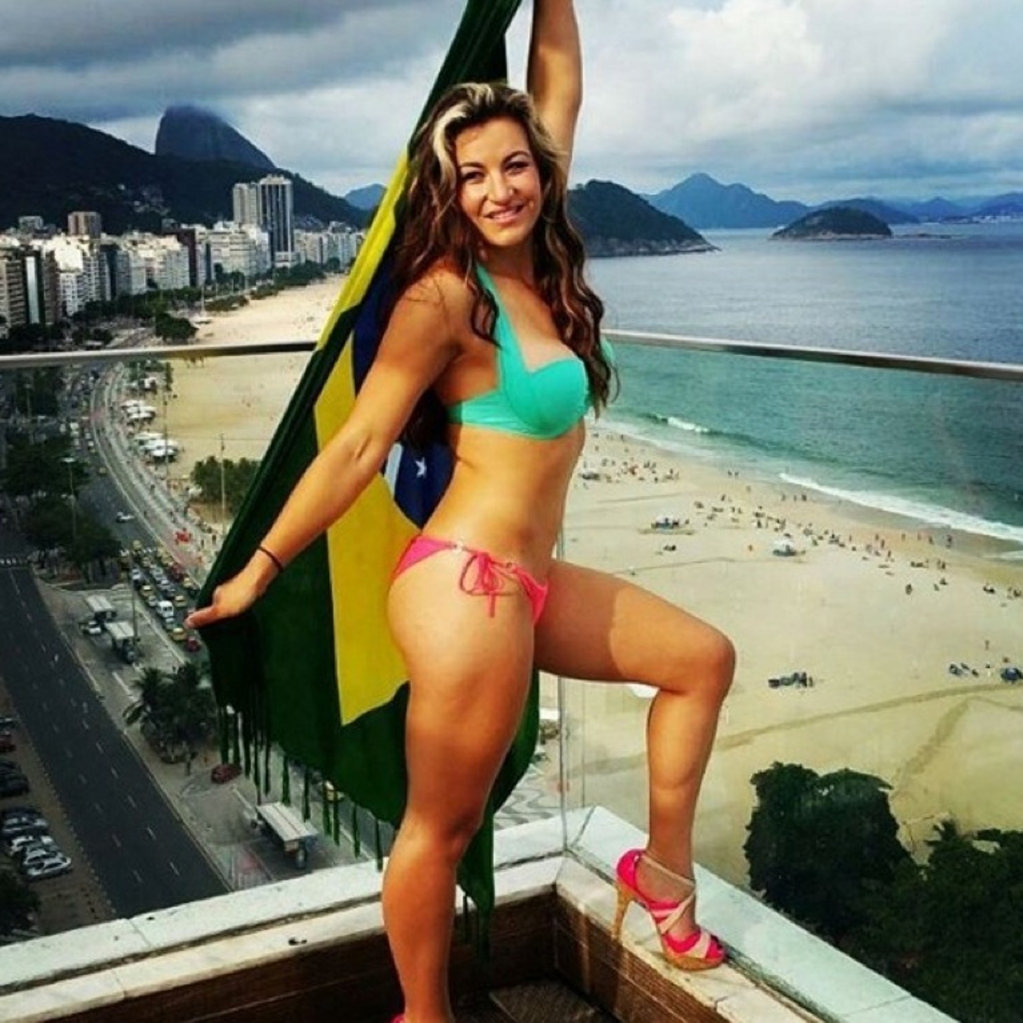 aaron rolph recommends miesha tate bikini pic