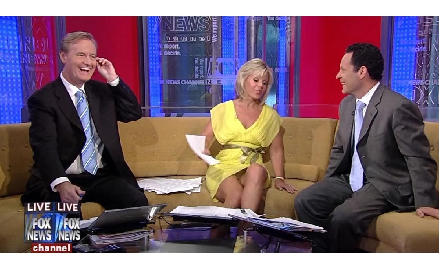 ceil baugh recommends Fox News Anchors Upskirt