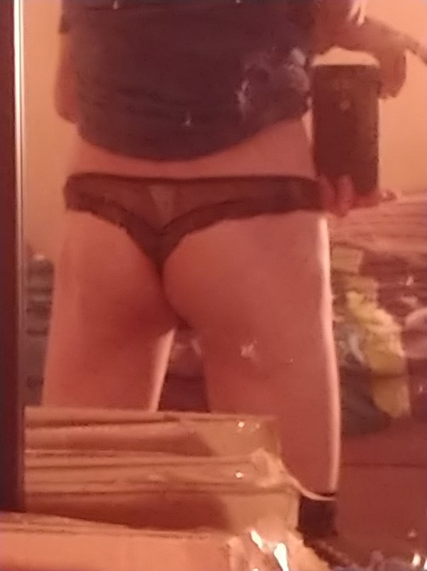 Best of My girlfriend makes me wear her panties