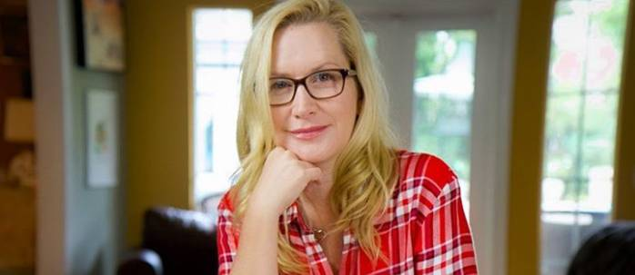 amanda burwash recommends angela kinsey bra size pic