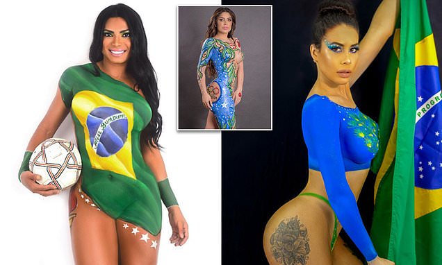 Best of Hot body paint girls