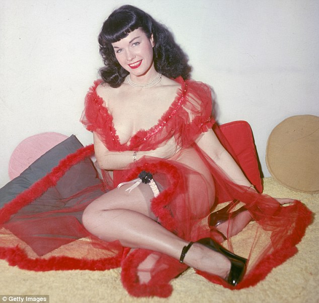 Bettie Page Santa Hat secrets tiffany