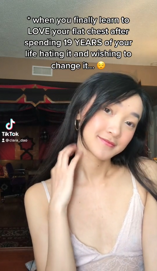 flat chested asian pics