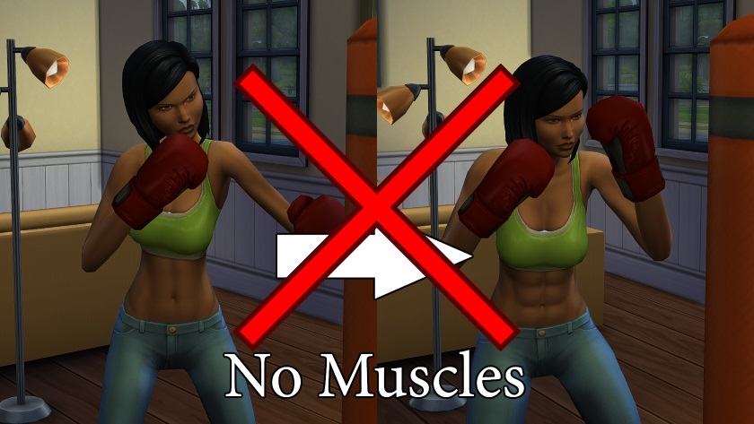Best of Sims 4 muscle growth