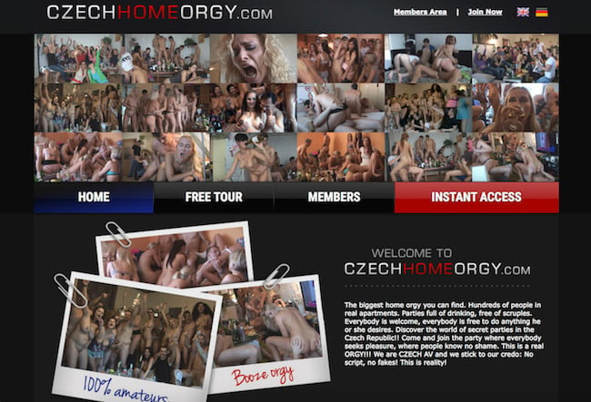 free orgy porn sites