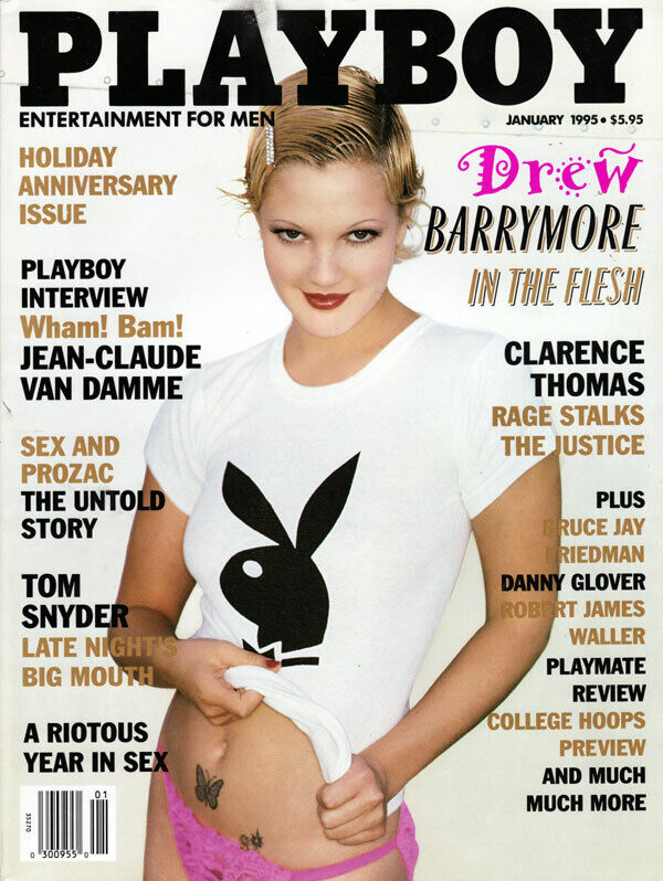 Drew Barrymore On Playboy akira retired