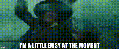 bill klinge recommends im a little busy at the moment gif pic