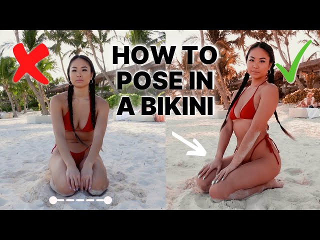 bikini poses to hide stomach