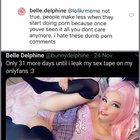 carol bohls recommends Belle Delphine Sextape