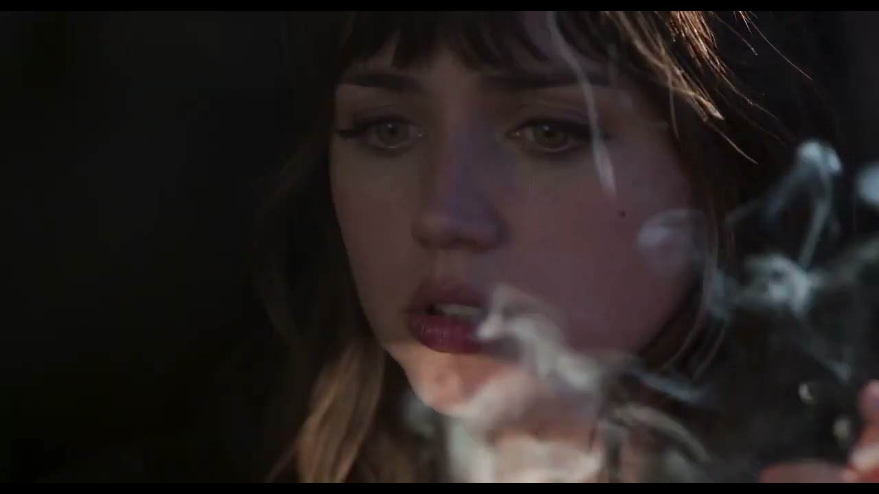 crystal segalle add photo ana de armas smoking