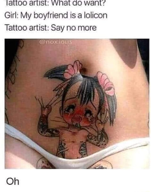 ashley marie alvarez recommends Anime Girl Vagina Tattoo