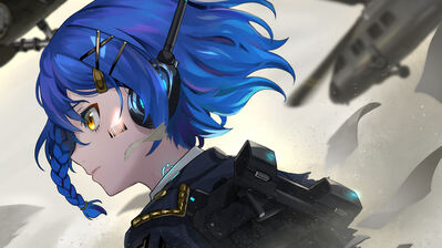 ann miralles recommends Anime Girl With Short Blue Hair