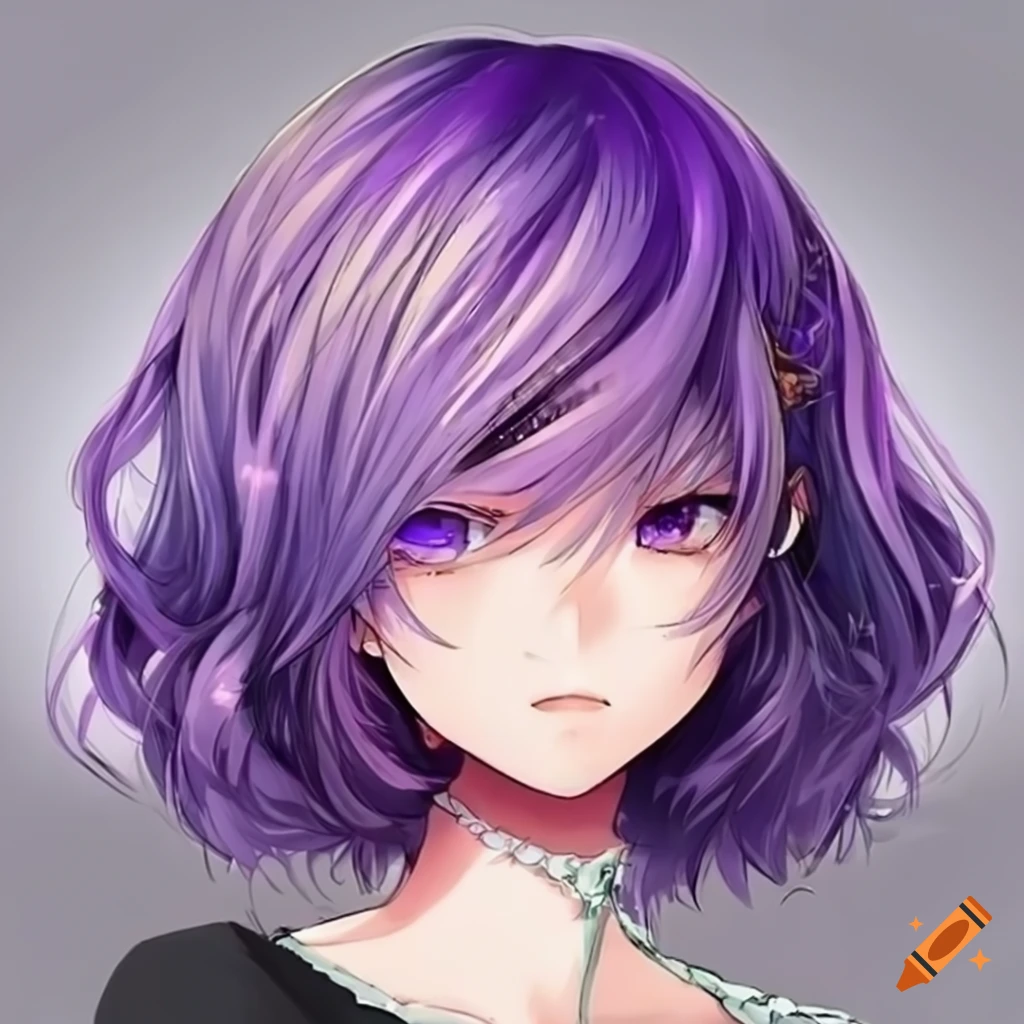 chris blakemore recommends anime girl with short purple hair pic