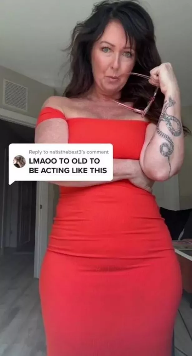 Twerking In A Tight Dress womans boobs