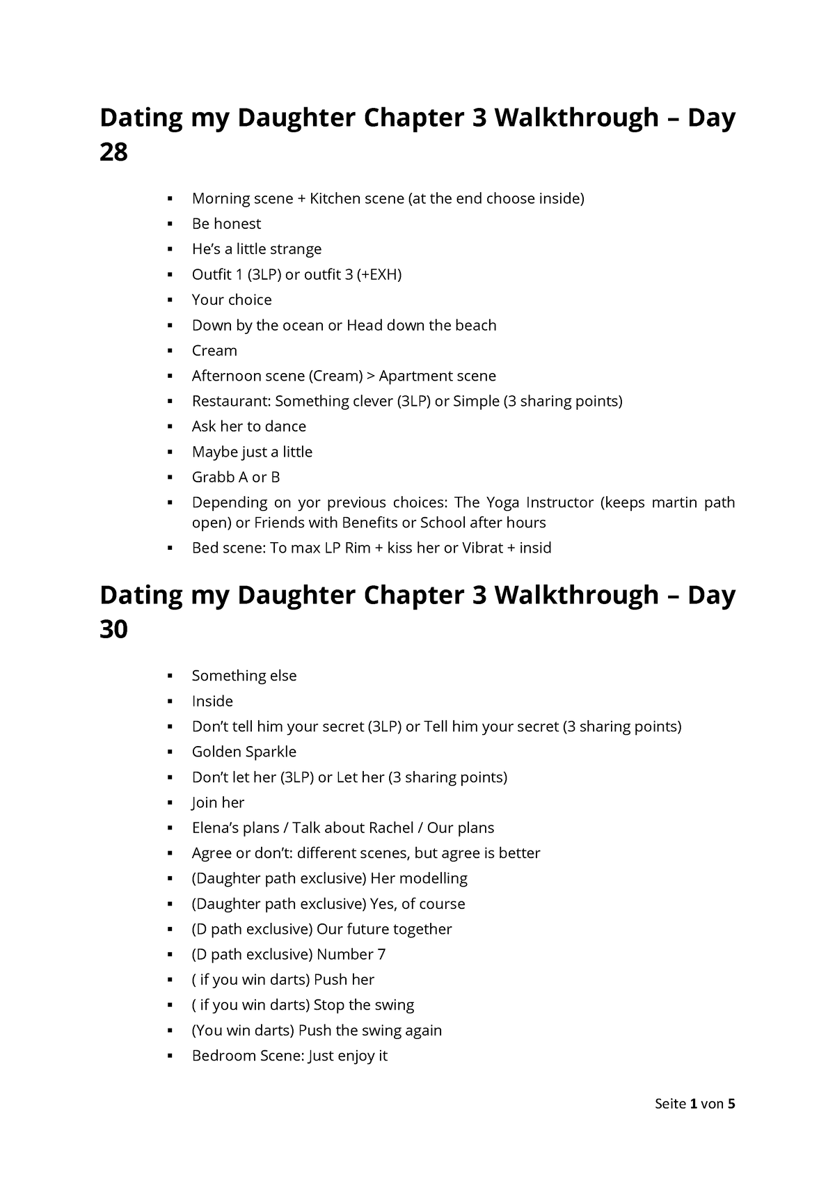claire toepfer recommends Dating My Daughter Ch3