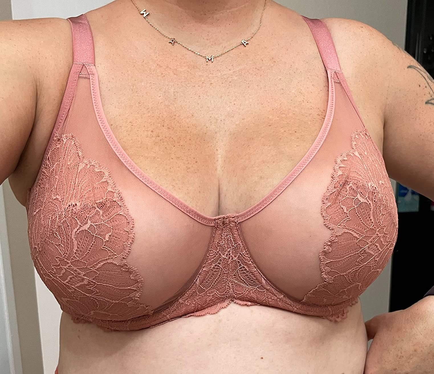 dhan montero recommends big tits sheer bra pic