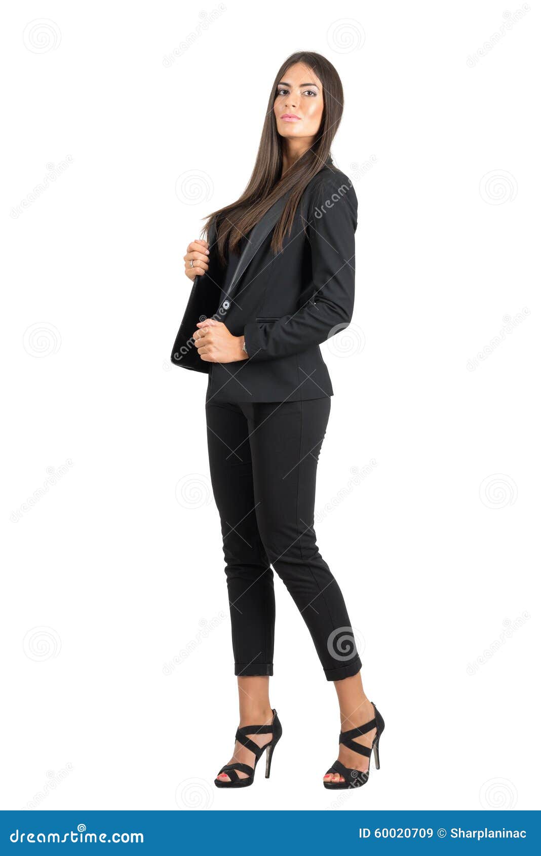 sexy black business woman