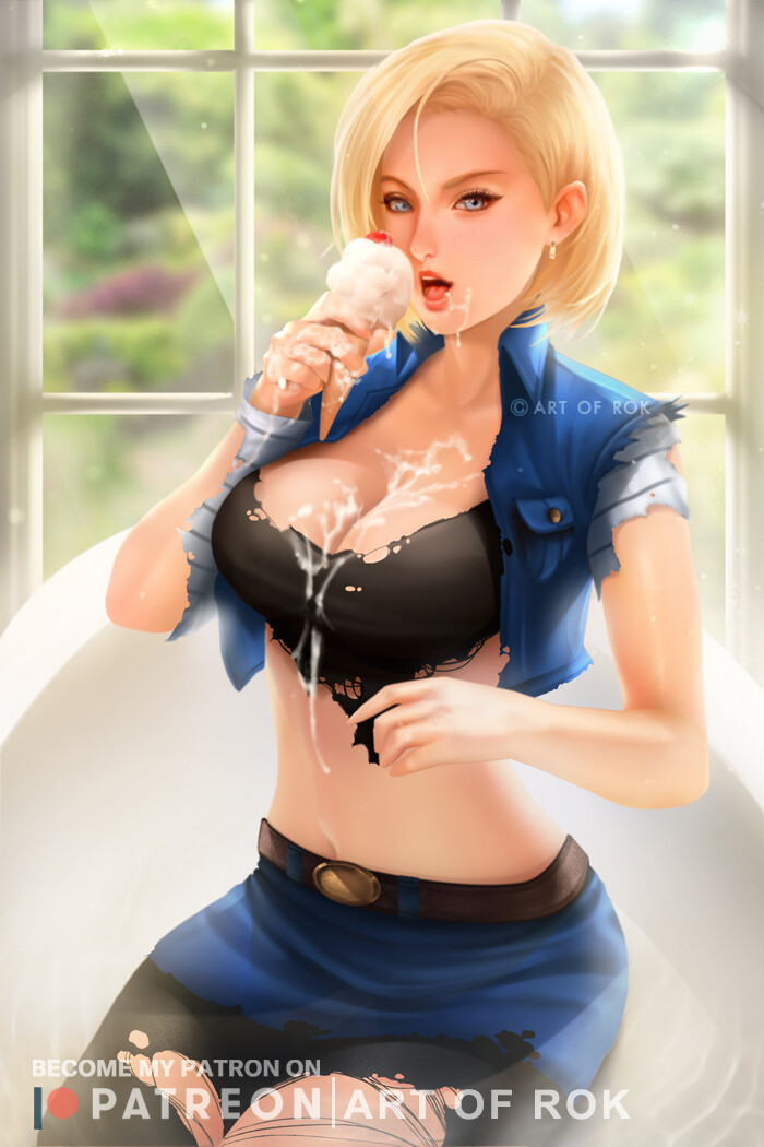 bobby blastem recommends dbz android 18 sexy pic