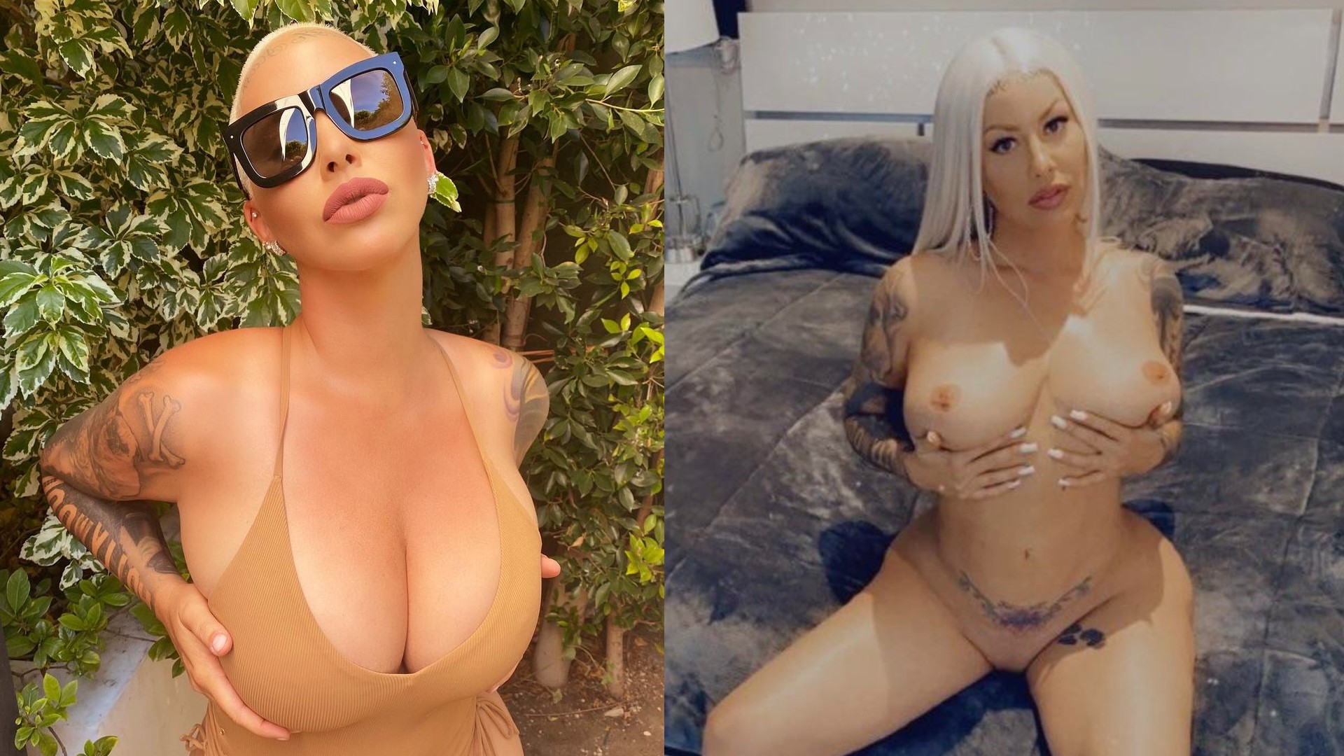 clarice joy recommends amber rose naked tits pic