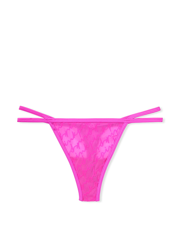 victoria secret pink thongs