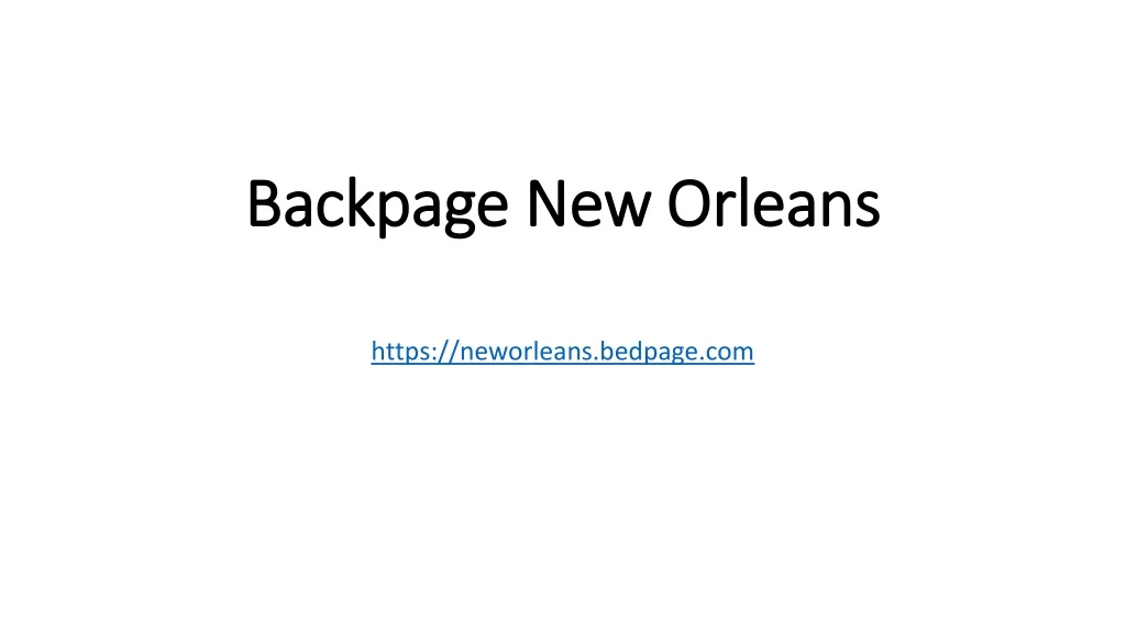 china green recommends back page new orleans pic