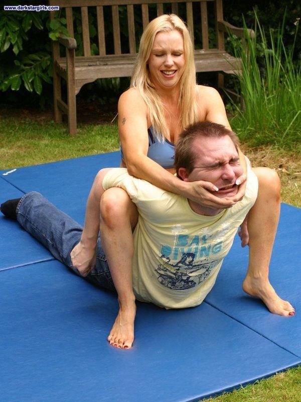 braxton lang share mixed wrestling camel clutch photos