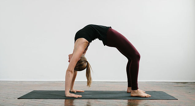 dillon hutchison recommends bent bend forward yoga pants pic