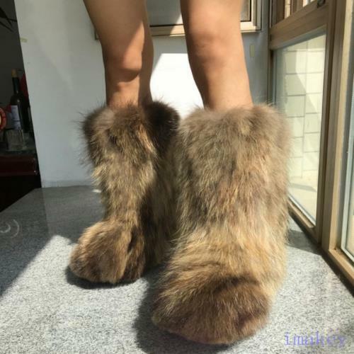angie stuckey recommends Big Fluffy Fur Boots