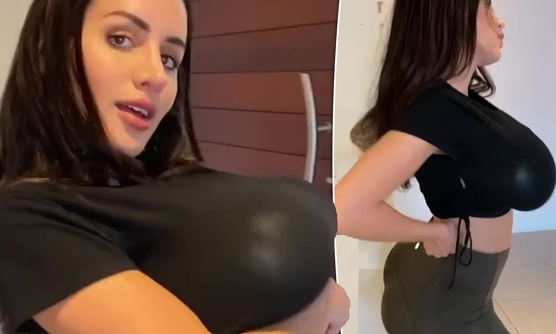 aj williamson add big giant fake tits photo