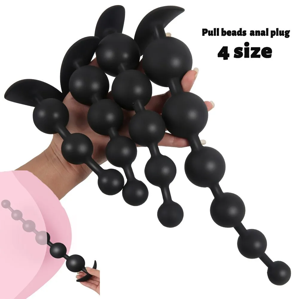 black girl anal beads