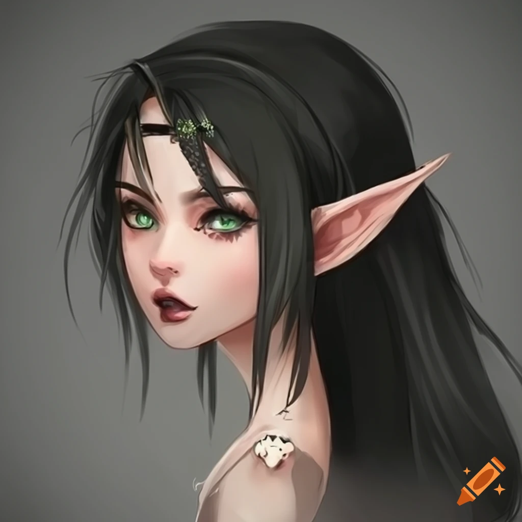 ashfak ahamed recommends Black Haired Female Elf