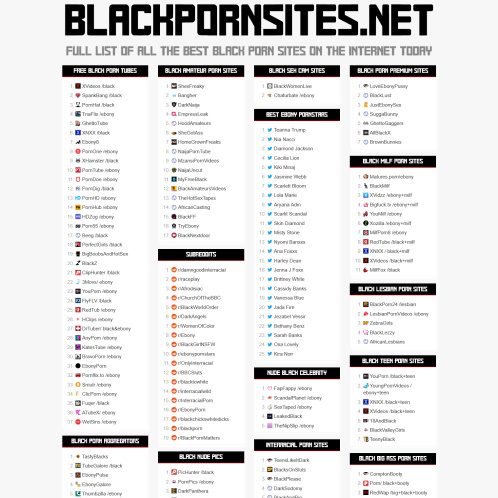 Black Porn Directory amateur repeaters