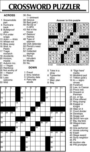 allen ocampo recommends blow it crossword clue pic