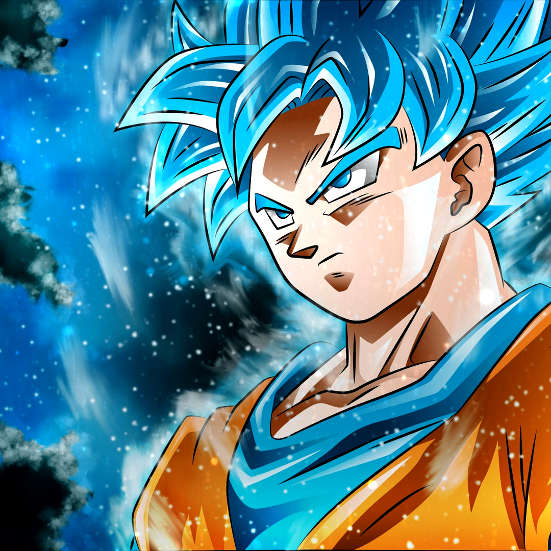 cocos chanel recommends blue goku wallpaper pic