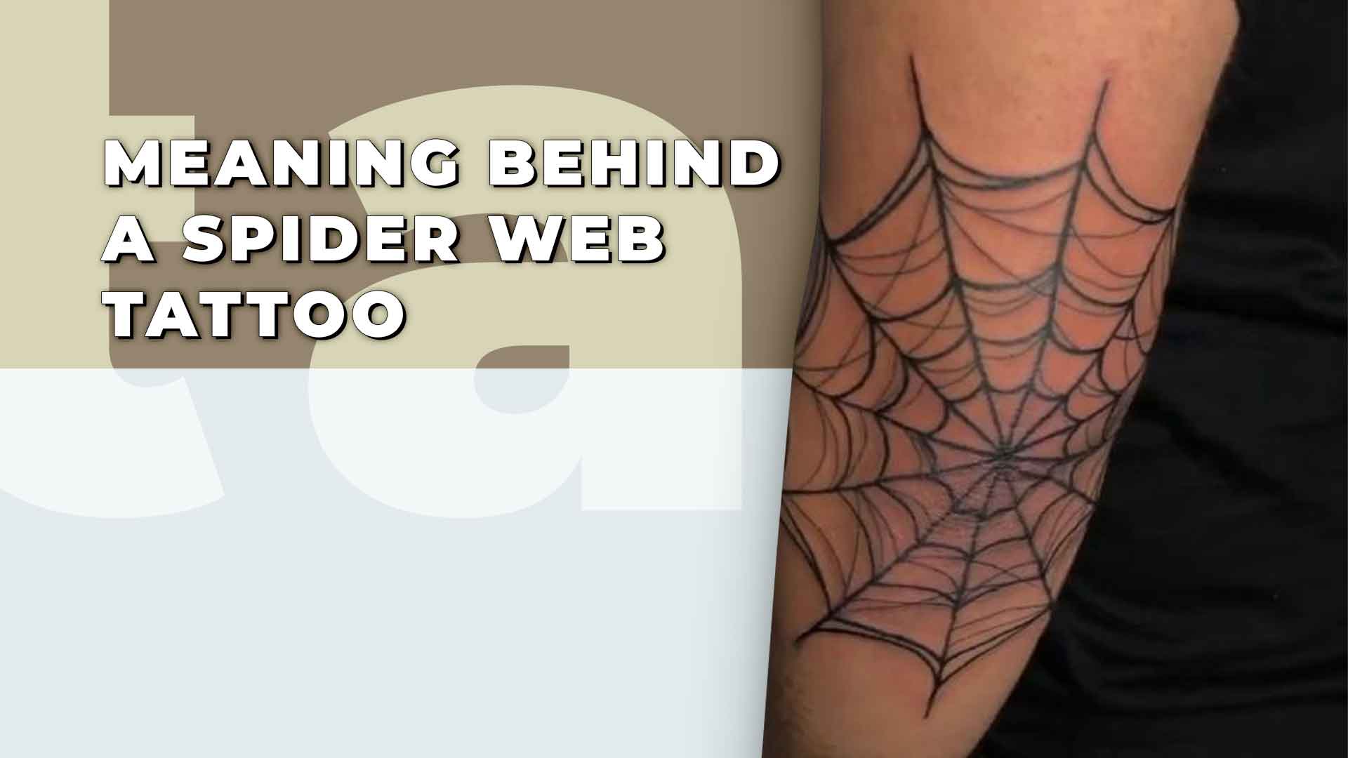 arslan jan recommends spiderweb tattoo on elbow pic