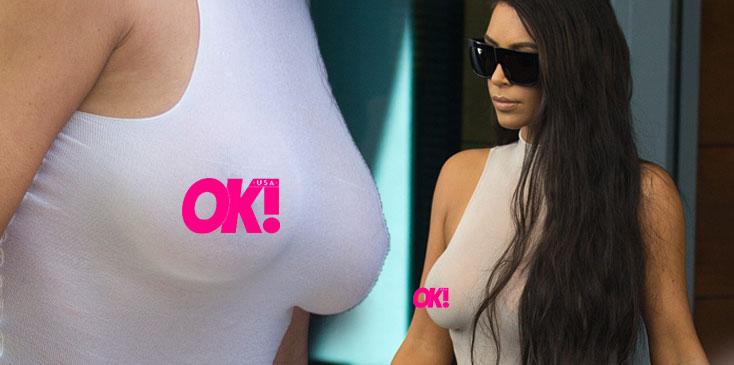 Best of Kim kardashian shows tits