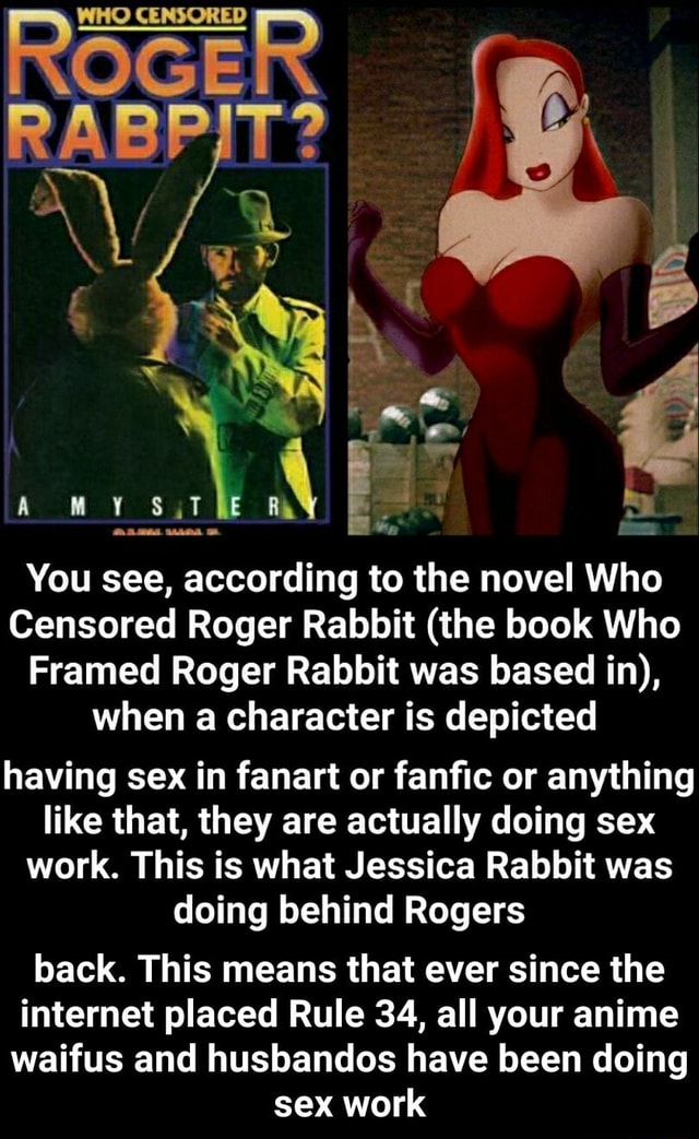 claude marquis share jessica rabbit and roger rabbit sex photos