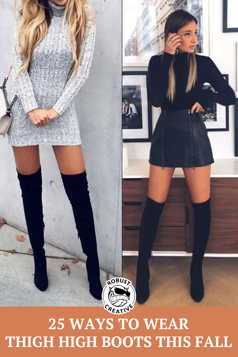 pictures of thigh high boots