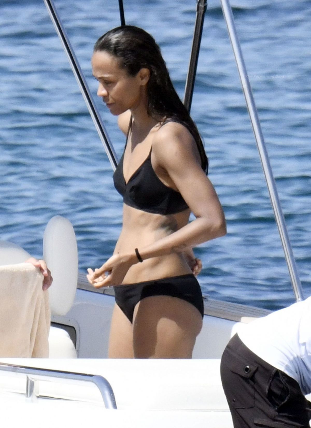 andrew exell recommends zoe saldana in a bikini pic