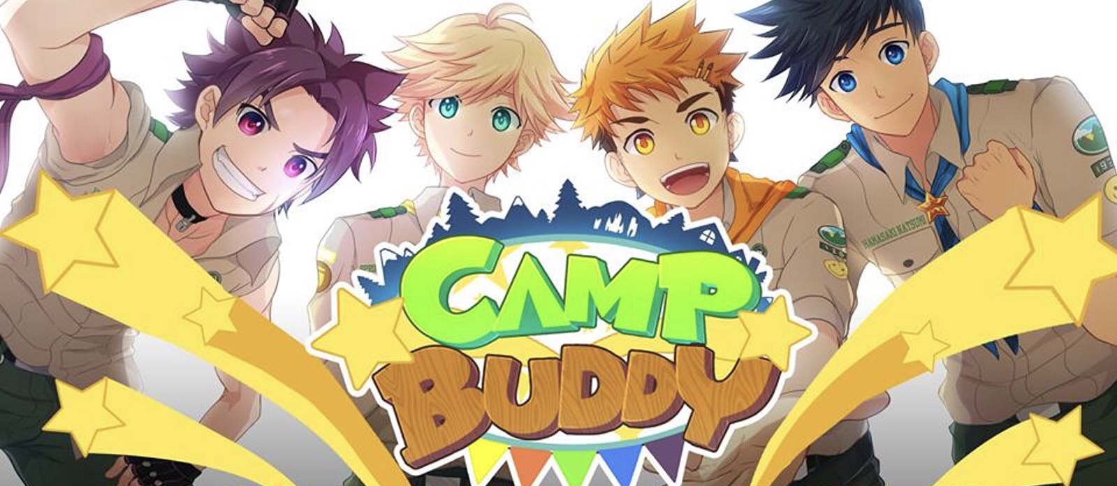 Camp Buddy Characters bend or