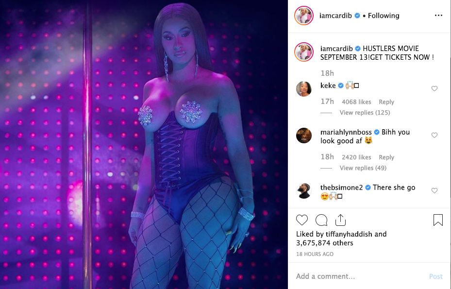 daphne neil recommends cardi b stripper tits pic