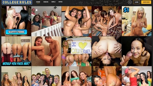 Best of College rules sex party