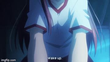 cody hawkins recommends anime girl waking up gif pic