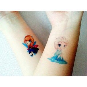 frozen sister tattoos